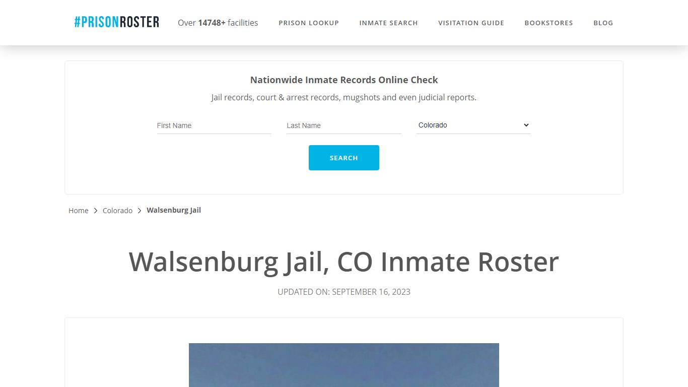 Walsenburg Jail, CO Inmate Roster - Prisonroster